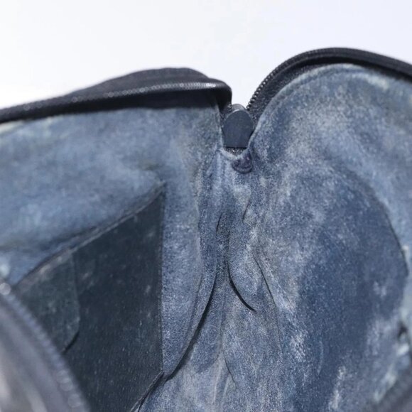 GUCCI GG Supreme Sherry Line Shoulder Bag PVC Navy Gold 68 02 047 Auth ep9524 - Picture 13 of 16